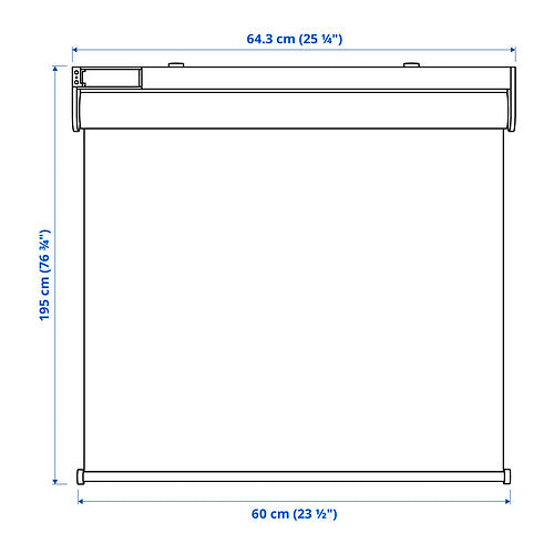 IKEA FYRTUR 智慧窗簾140CM