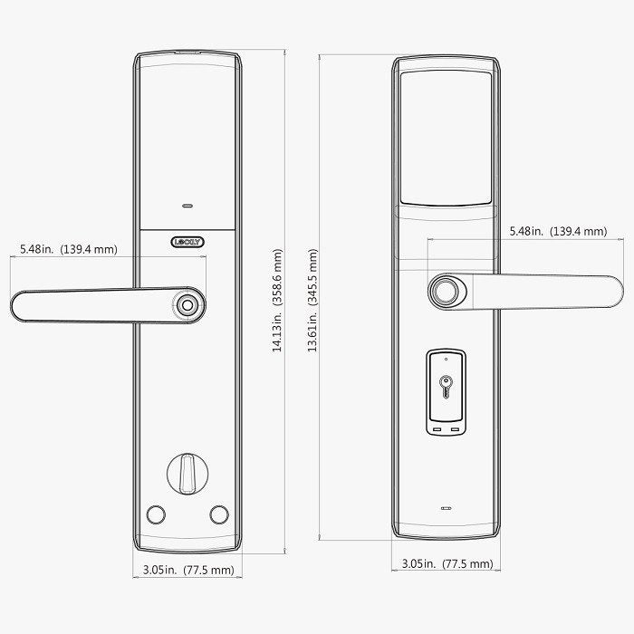 Lockly Secure Lux門鎖 行貨