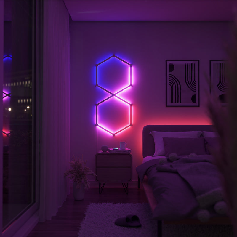 Nanoleaf Lines 觸控聲控彩色智能燈 x 9