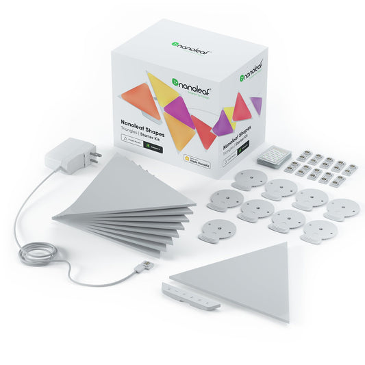 Nanoleaf Shapes - Triangle Light Panels Smarter Kit (9 panels) 觸控聲控彩色智能燈